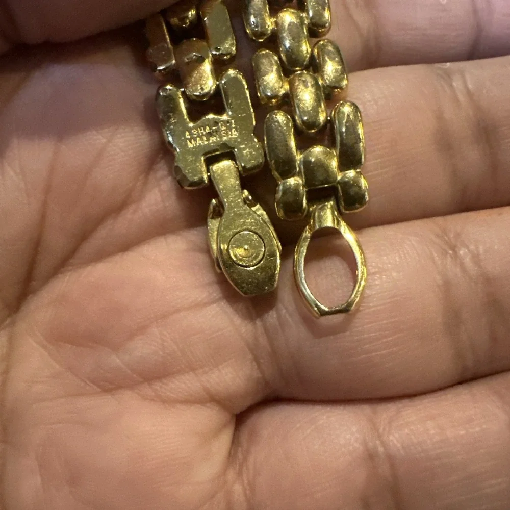 Working VTG Seiko Women's Watch 1N00-1099 20mm‎ Gold Tone Fit 7in - Broken Hook
